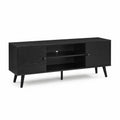 TV Lowboard MDF Schwarz 120x40x50 cm